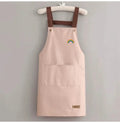 Avental Profissional de Bolso Grande Frontal, À prova d'água, Antiincrustante para Cozinha, Fácil de Lavar e Higienizar, Ideal p Restaurante, afeteria, comida, pastelaria ocidental, roupas de trabalho