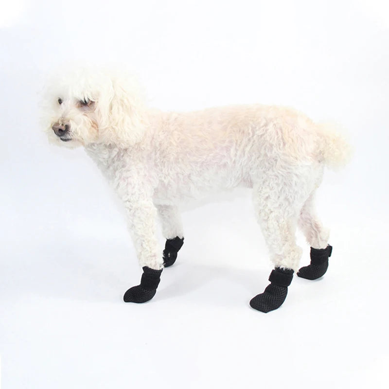 Cat Anti Scratch Foot Cover Mute Soft Take A Shower Medication Feeding To Make An Injection Dog Shoe Keep Warm Pet Supplies