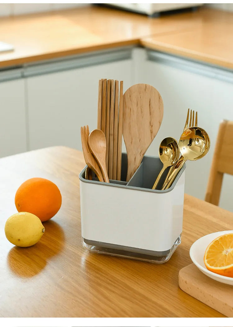 Tableware draining cage multifunctional cutlery storage basket kitchen tableware draining rack kitchen utensils draining rack