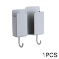Multifunction Holder Smartphone Holder Wall Mounted Organizer Storage Box Wall Charger Hook Cable Organizer Charging Dock Stand