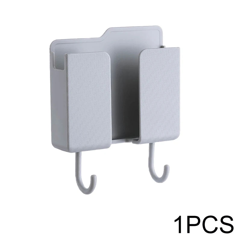 Multifunction Holder Smartphone Holder Wall Mounted Organizer Storage Box Wall Charger Hook Cable Organizer Charging Dock Stand