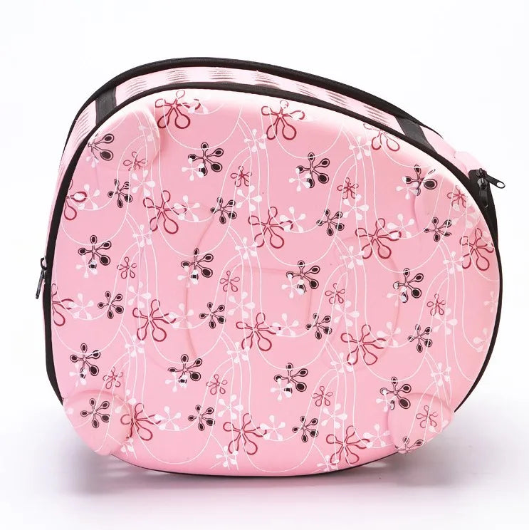 Foldable Dog Carrier Bag Travel Pet Breathable Shoulder Handbag Portable Folding Pet Cage Carrying Bags for Cat Dog Pig Hamster
