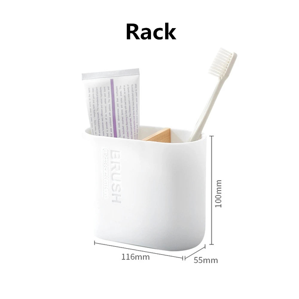 Black Bathroom Accessories Sets Toothbrush Holder Soap Dispenser Toilet Brush Trash Can Toothpaste Dispenser Bathroom Essential