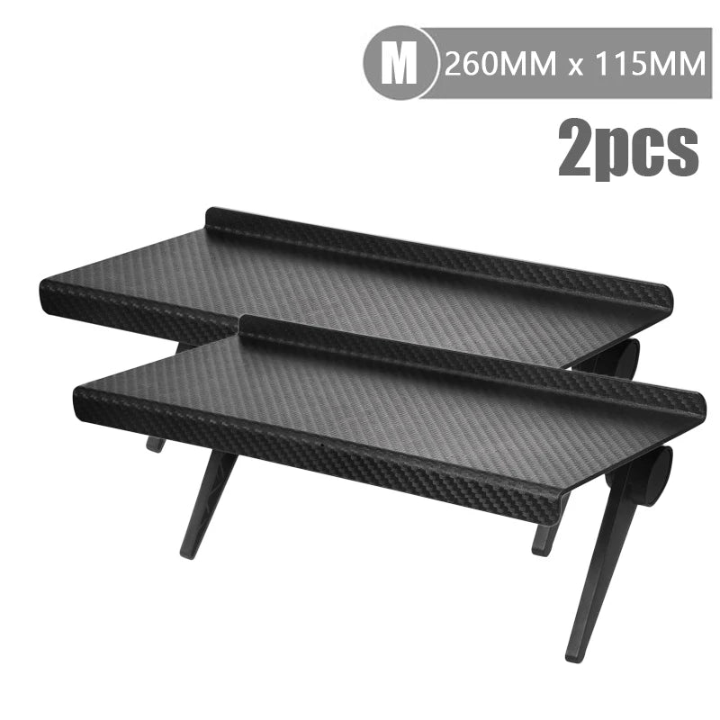 2PCS/1PC TV Screen Top Storage Shelf Holder Rack Computer Monitor Top Organizer Home Storage Office Multi-functional Organizers