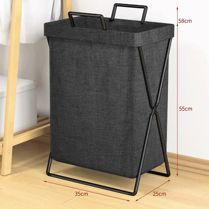 Dirty Clothes Storage Basket Snack Toy Clothes Basket Dormitory Household Foldable Large Capacity Storage Basket