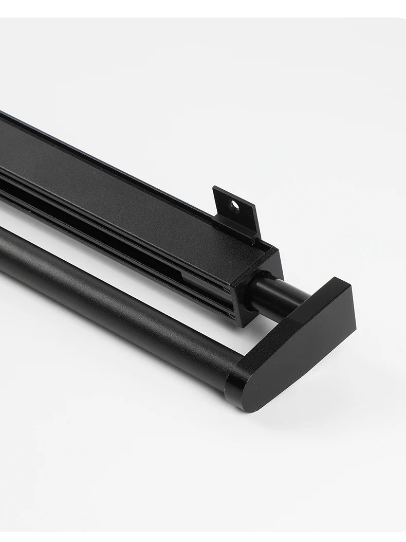 Closet shallow closet retractable hangers Cabinet hanging rod vertical pull-out top mounted trouser rack free of holes