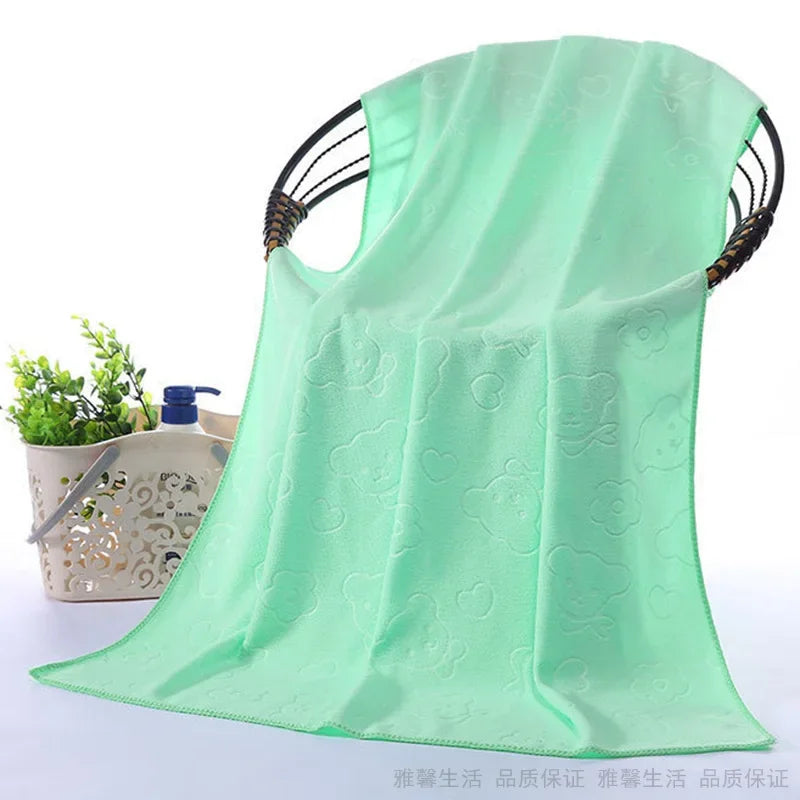 140X70CM Pet Bath Towel Oversized Microfiber Towel Strong Absorbing Water Dog Towels Golden Retriever Teddy General Pet Supplies