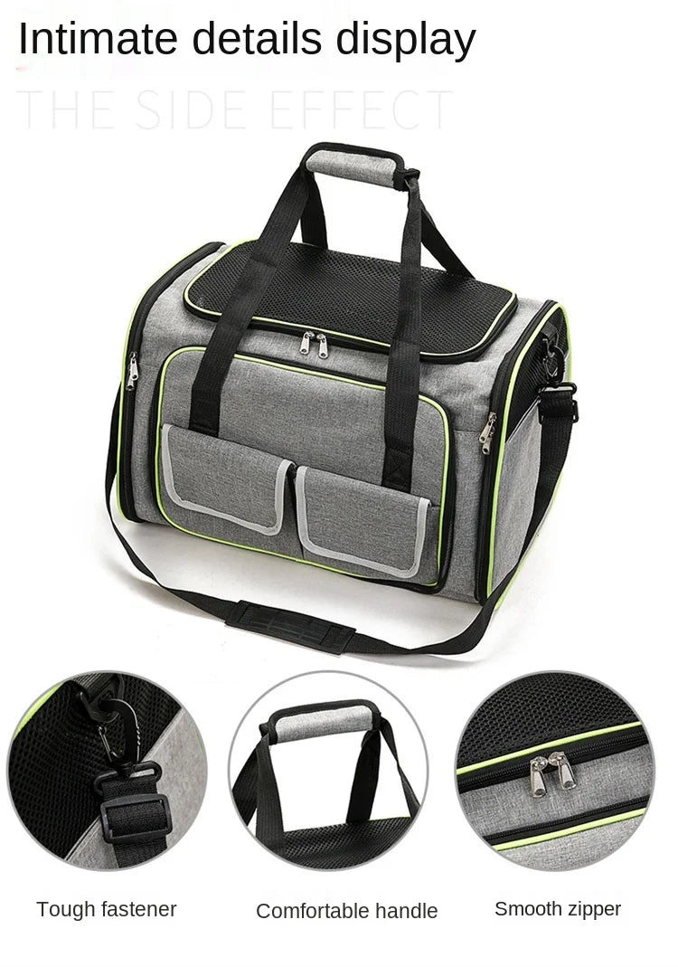 Portable Cat Backpack Carrier Foldable Expandable Pet Travel Bag Airline Approved Breathable Pet Carrier for Dog Pet Accessories