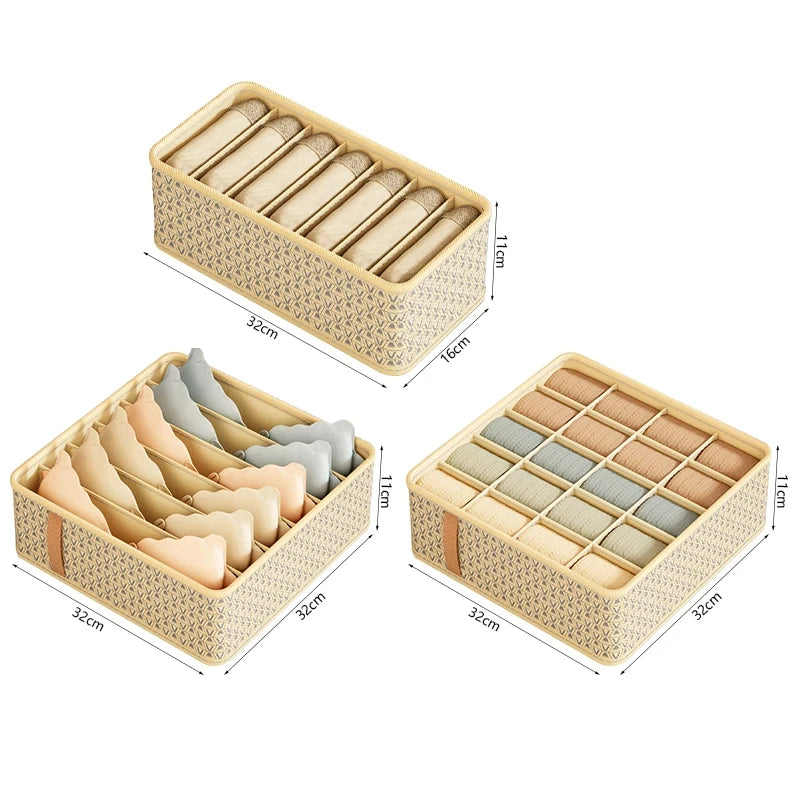 New underwear storage box underwear folding cabinet clothes organizer bedroom socks pants drawer organizer