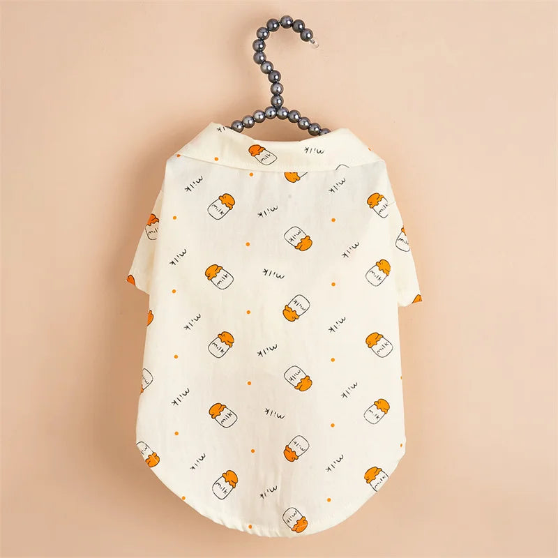 Fashion Sphynx Cat T Shirt Vest Summer Pet Clothes for Cats Gatos Garfield Shirts Katten Kleding Kedi mascotas Apparels Costume