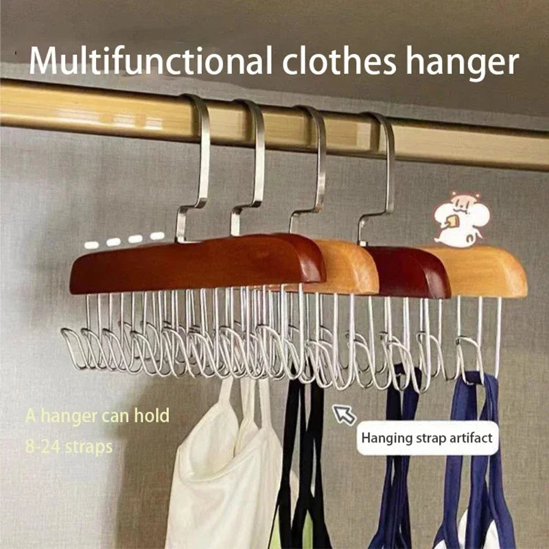 Household Multi-function Hook Drying Socks Hangers Student Dormitories Multi-clip Trouser Clips Organization Clothes Hanger