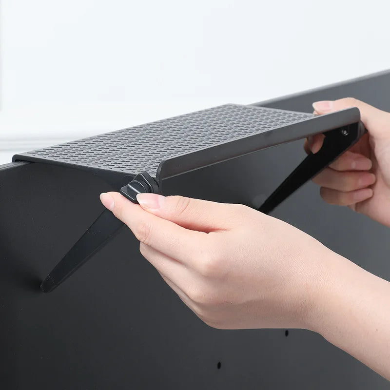 2PCS/1PC TV Screen Top Storage Shelf Holder Rack Computer Monitor Top Organizer Home Storage Office Multi-functional Organizers
