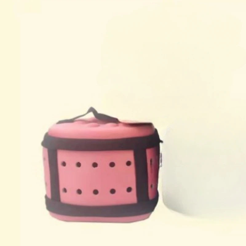 Foldable Dog Carrier Bag Travel Pet Breathable Shoulder Handbag Portable Folding Pet Cage Carrying Bags for Cat Dog Pig Hamster