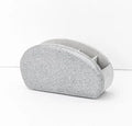 5 Grid Pu Leather Organizer Remote Control Phone And Tv Holder Desk Storage Box Cosmetics Brush