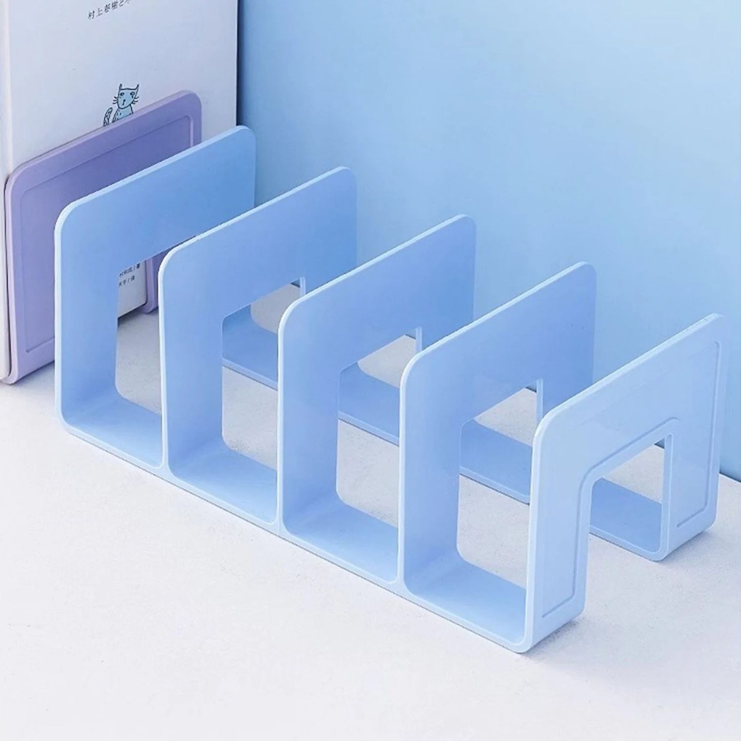 Multi-Purpose Bookends Book Storage Stand Organizer Holder Desk Bookshelf For Book Cd Magazine File School Office Supplies