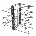 8-Tier Heavy Duty Pot Rack Organizer Kitchen Storage Holders Durable Space-saving Cabinet Holder for Pots Pans and Lids