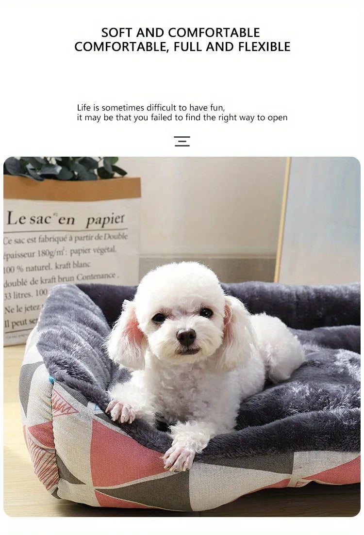 Dog Bed Convertible Sofa Dog's House Pet Products Beds Dogs Bed/mats Doghouse Bedd Indoor Large Pets Accessories Puppy