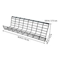 Wire Office Supplies Shelf Under Table Storage Rack Wire Desk Cable Under Management Tray Cord Organizer Rack Wire Cable Shelf