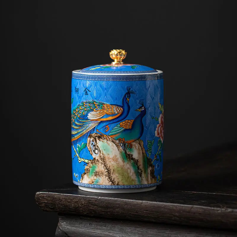 Potes de cerâmica vintage para cozinha, armazenamento, chá retrô, potes de doces, latas de açúcar, organizador, tanques de tinta para cozinhar
