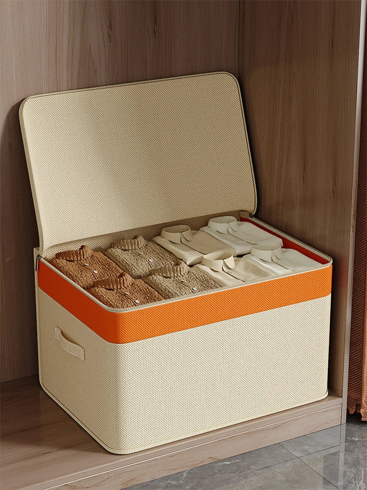 Portable large capacity quilt Organizer Clothes Organizer Perfect home mobile organizer closet dorm organizer bag