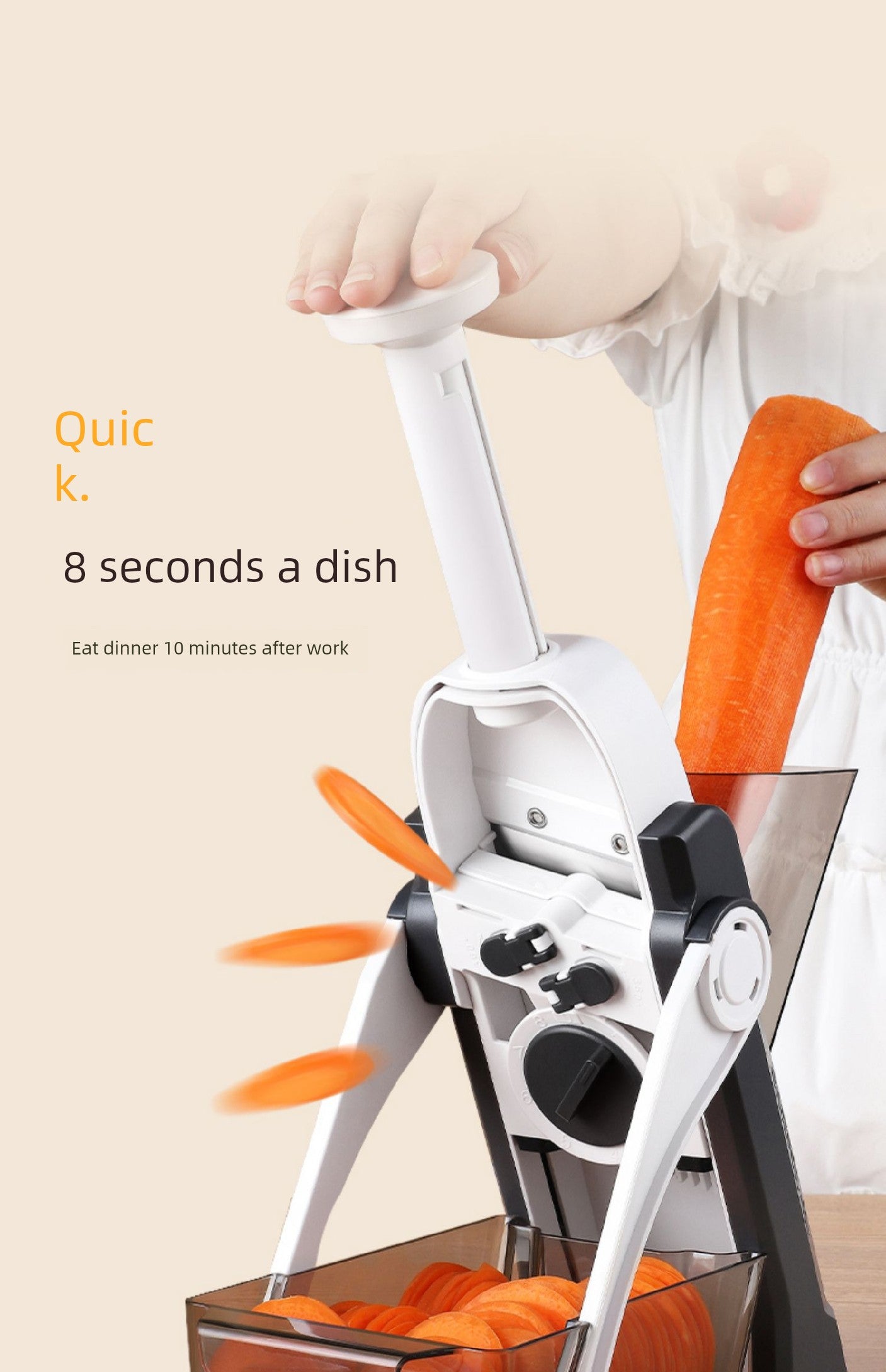 Ralador, Fatiador, Raspador e Picador Multifuncional Gold Kitchen Fatiador em cubos para uso doméstico, cortador universal de vegetais para cozinha