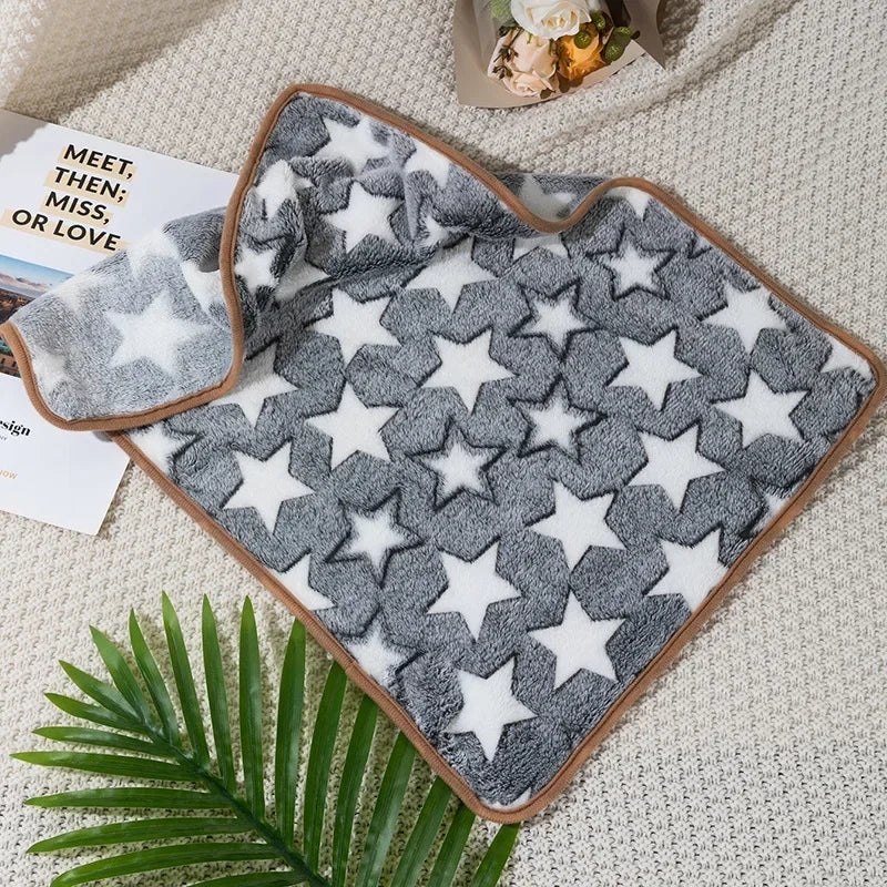 Fluffy Sleeping Blanket for Dog, Sleeping Blanket, Cat Cover, Comfortable Sheet, Winter Insulation, S-XL, Pet Supplies