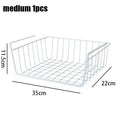 Multipurpose Closet Storage Basket Hanging Basket Organizer Metal Hanging Basket for Kitchen Cabinets and Desks