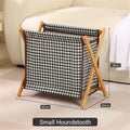 1 PC Laundry Hamper Foldable Bamboo Laundry Basket Large Capacity Washing Bin Household Japanese-style Dirty Clothes Basket