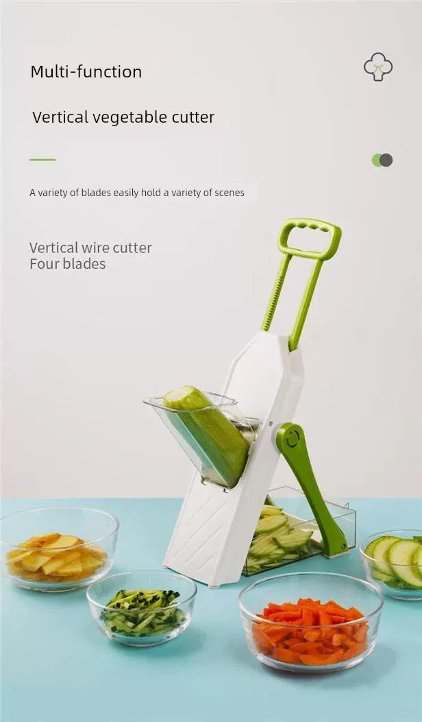 Shredder For Home Kitchen Multi-Function Vegetable Chopper Sliced Shredded Shredded Potatoes Grater Cross-Border Chopping Artifact