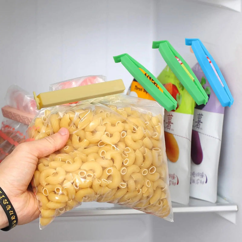 50/5PCS Food Snack Package Bag Sealing Plastic Clips For Packages Kitchen Storage And Organization Items Accessories