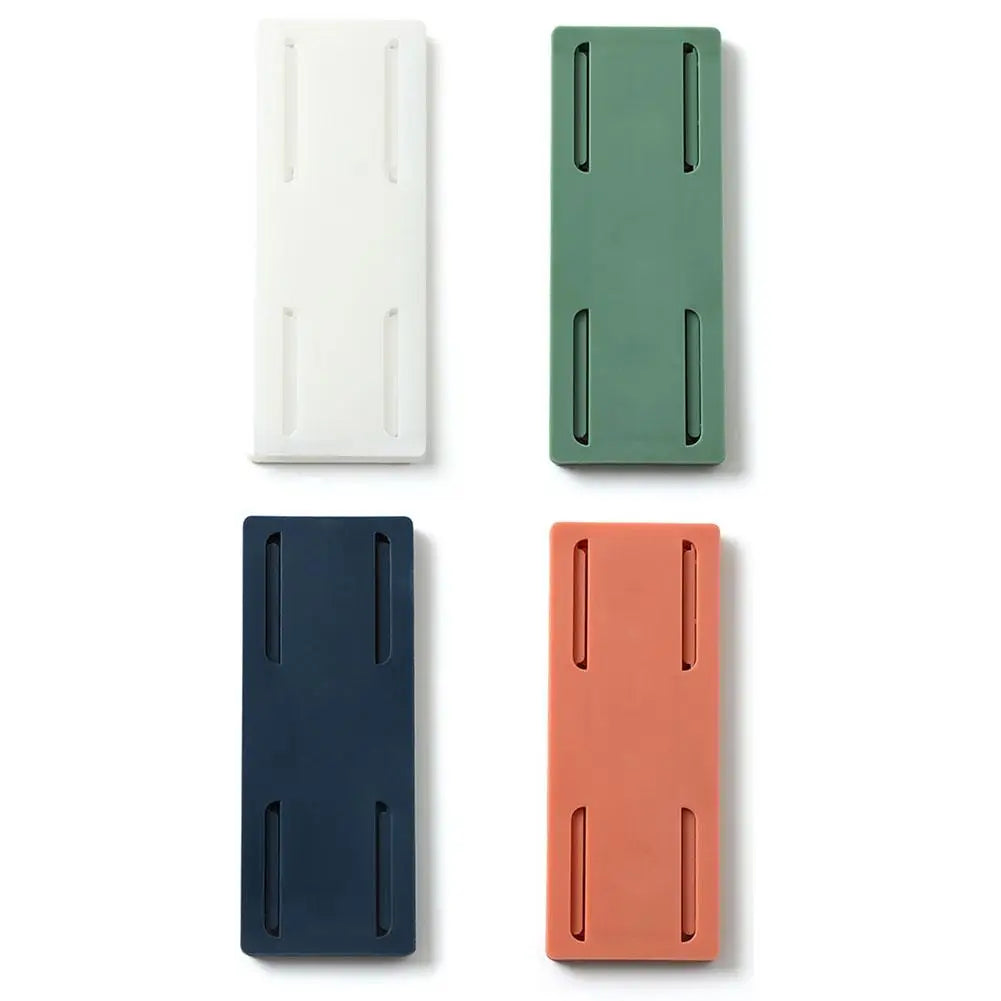 Power Strip Holder Wall Extension Socket Adhesive Organizer Cable Fixator Protector Buckle Fixer Surge Self Mounted