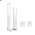 Hat Display Storage Rack Acrylic Baseball Cap Storage Bag Glued Baseball Cap Racks Wall Mounted L-Shape Baseball Cap Racks