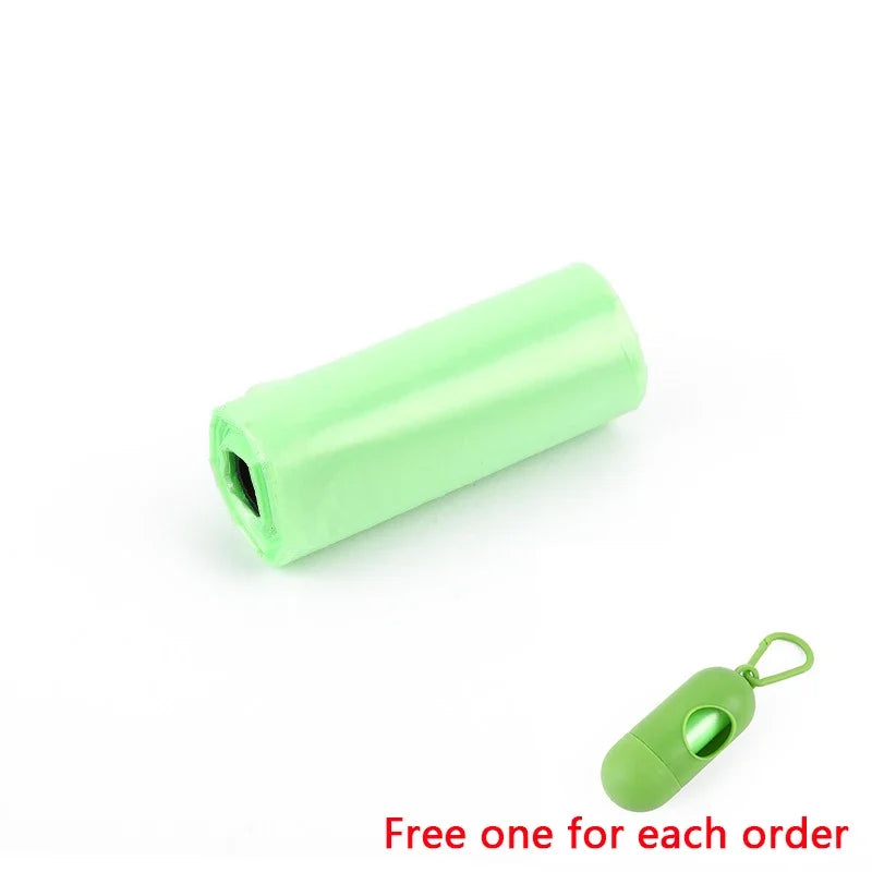 120 rolos de saco para cocô de cachorro, 15 sacos/rolo, sacos grandes para fezes de gato, saco de lixo para limpeza externa de cães e suprimentos para animais de estimação
