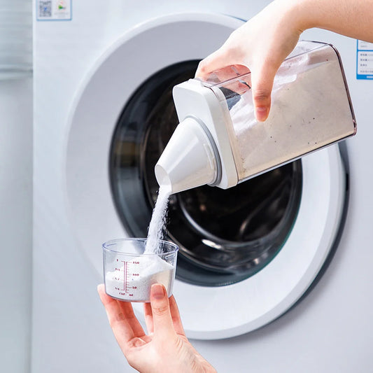 Pote Organizador para Armazenamento Material de Limpeza, Sabão e Detergente em pó, Grãos, Cereais, Hermético