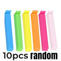 50/5PCS Food Snack Package Bag Sealing Plastic Clips For Packages Kitchen Storage And Organization Items Accessories