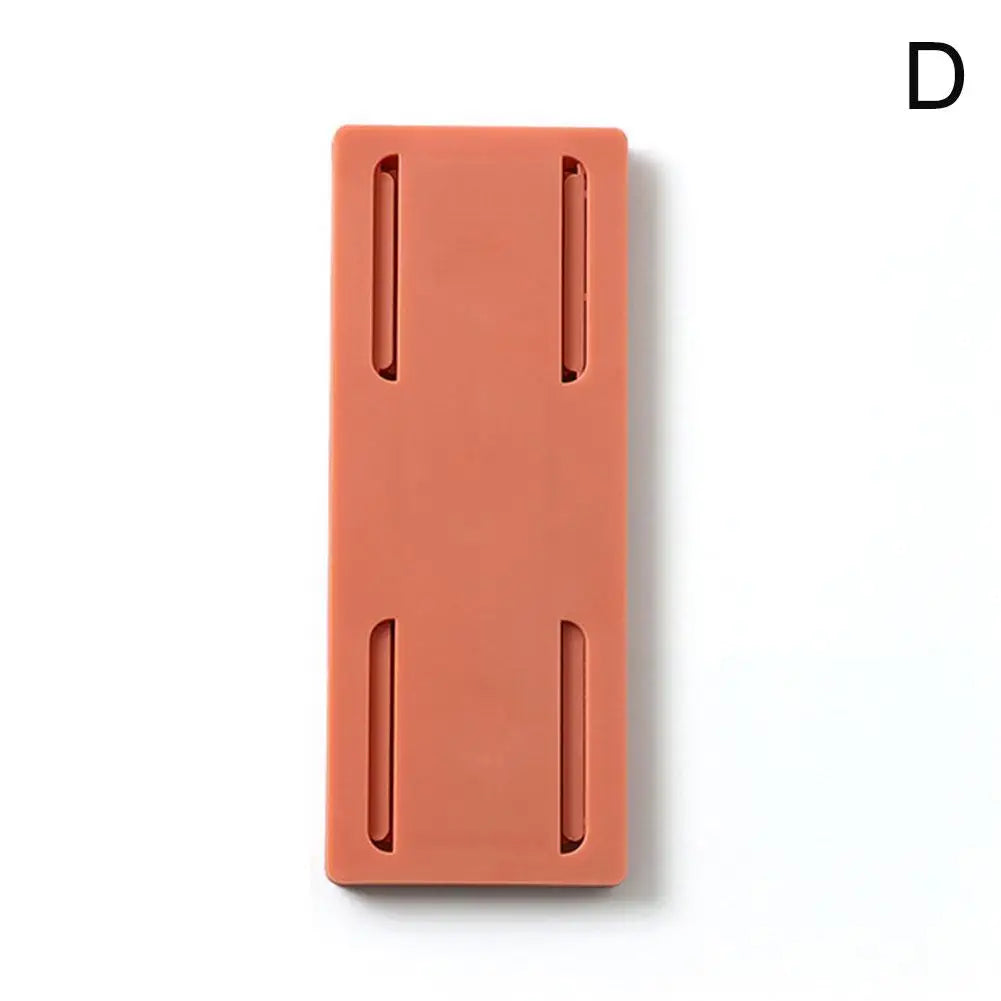 Power Strip Holder Wall Extension Socket Adhesive Organizer Cable Fixator Protector Buckle Fixer Surge Self Mounted