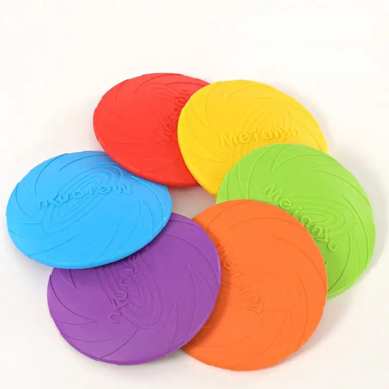 Disco Voador Brinquedo para Pets Resistente a Mordidas Marca OUZEY para Cães, Brinquedos multifuncional para Cães