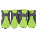 Breathable Pet Dog Shoes Waterproof Outdoor Walking Net Soft Summer Pet Shoes Night Safe Reflective Boots For Small Medium Dogs