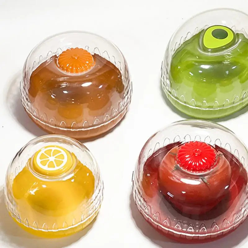 1pc Creative Kitchen Refrigerator Vegetable Fruits Crisper Containers Onion Avocado Tomatoes Lemon Fresh keeping Storage Box