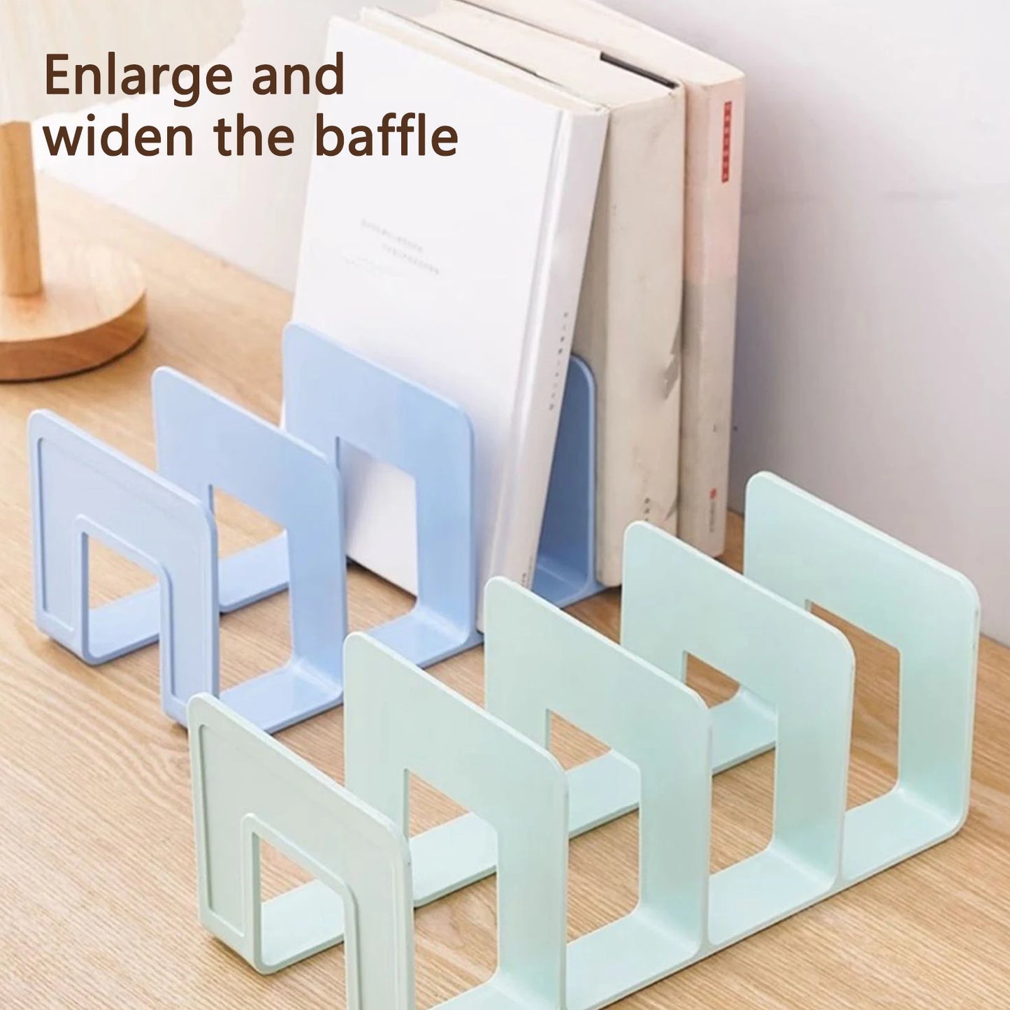 Multi-Purpose Bookends Book Storage Stand Organizer Holder Desk Bookshelf For Book Cd Magazine File School Office Supplies