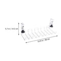 Wire Office Supplies Shelf Under Table Storage Rack Wire Desk Cable Under Management Tray Cord Organizer Rack Wire Cable Shelf