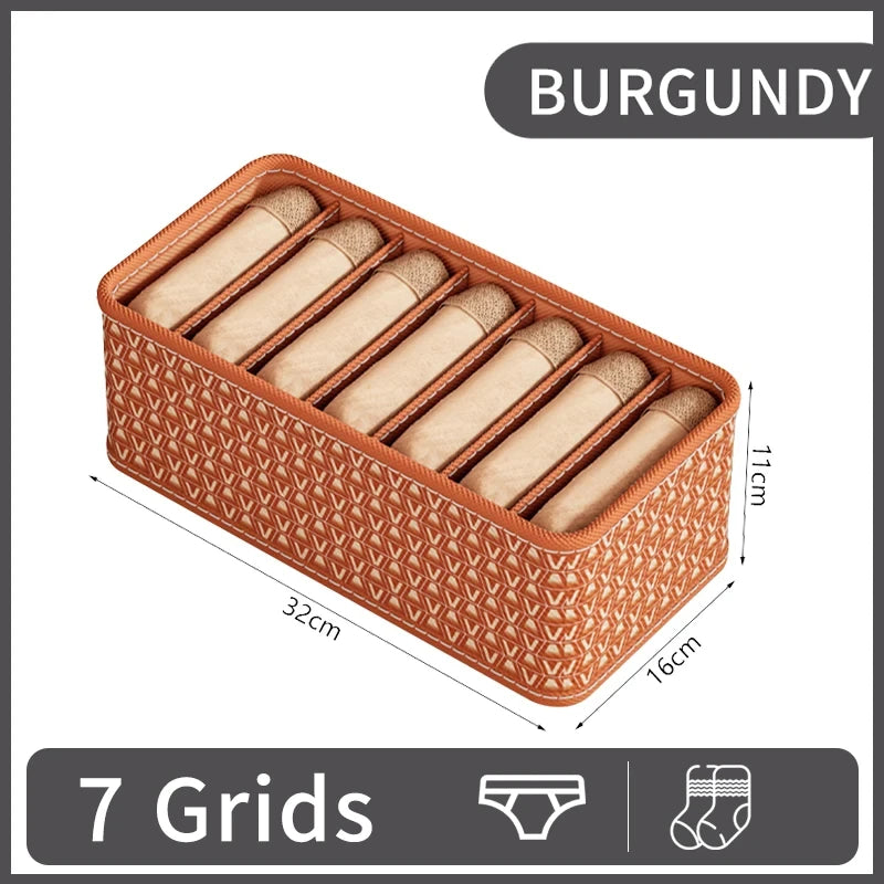 New underwear storage box underwear folding cabinet clothes organizer bedroom socks pants drawer organizer