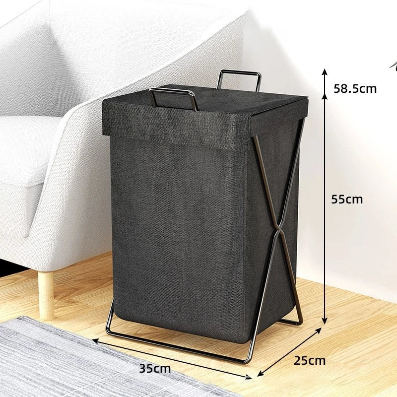 Dirty Clothes Storage Basket Snack Toy Clothes Basket Dormitory Household Foldable Large Capacity Storage Basket
