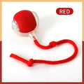 Bola de brinquedo interativa para gatos, bola rolante automática, cauda falsa, recarregável, brinquedo elétrico inteligente para animais de estimação, treinamento para cães e gatos, imitação de rato