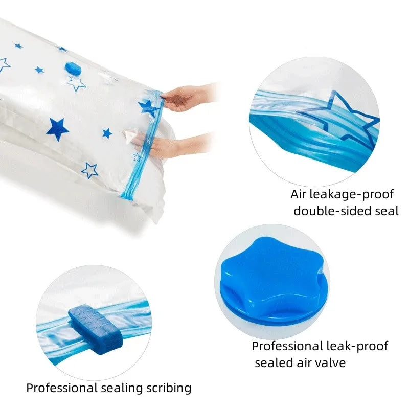Compressed Bag Electric Pump Travel Vacuum Bag Pump Mini Vacuum Sealer Machine Space Saver for Clothes Food Organizer