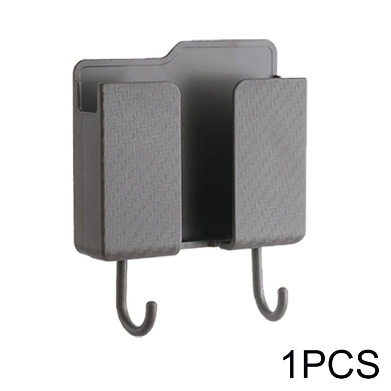 Multifunction Holder Smartphone Holder Wall Mounted Organizer Storage Box Wall Charger Hook Cable Organizer Charging Dock Stand