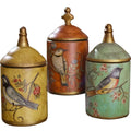 Potes de cerâmica vintage para cozinha, armazenamento, chá retrô, potes de doces, latas de açúcar, organizador, tanques de tinta para cozinhar