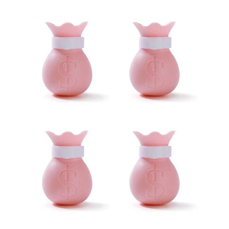 Cat Anti-Scratch Shoes Djustable Pet Bath Wash Boots Cat Claw Protector Paw Pattern Pet Grooming Supplies for Bathing Treating