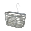 Wall Hanging Storage Basket With 360 Rotation Hook Breathable Mesh Clothes Organizer Bucket Kitchen And Bathroom Accessories