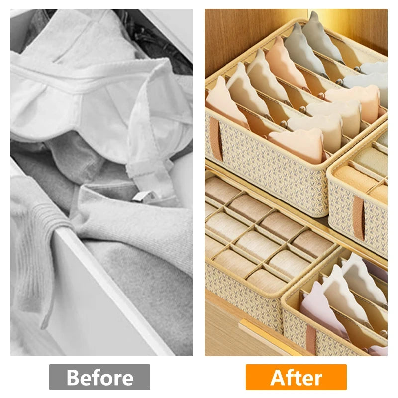 New underwear storage box underwear folding cabinet clothes organizer bedroom socks pants drawer organizer
